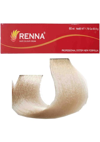 Saç Boyası Tüp 60 ml - 912-1 Ultra Açıcı Küllü Sarı