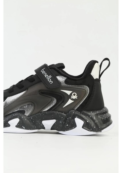 Çocuk Siyah Spor Ayakkabı BNI11033-01 fırsatları