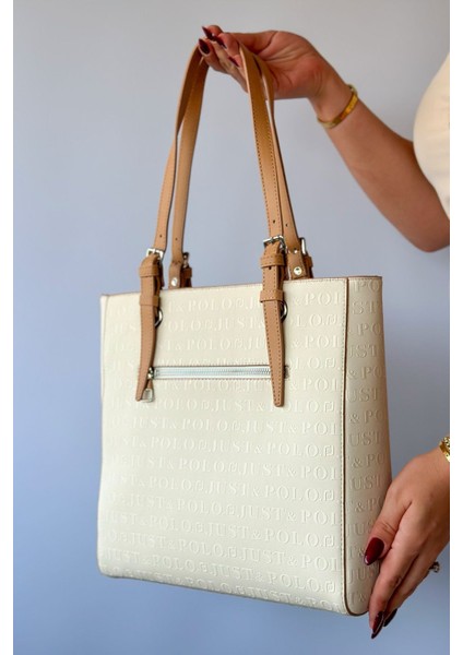 Kadın Gofraj Baskılı Büyük Boy Omuz Çantası AS4067 modelleri