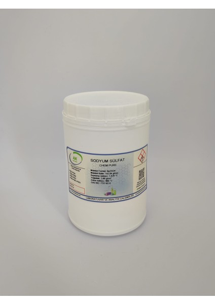 SODYUM SÜLFAT (Na2SO4) CHEM PURE 250 G