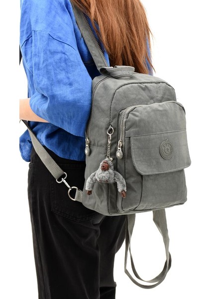 Body Bag Göğüs Çantası Sırt Çantası Çok Cepli Hafif Klinkır Kumaş Bady Bag Çok Cepli 30*22 cm