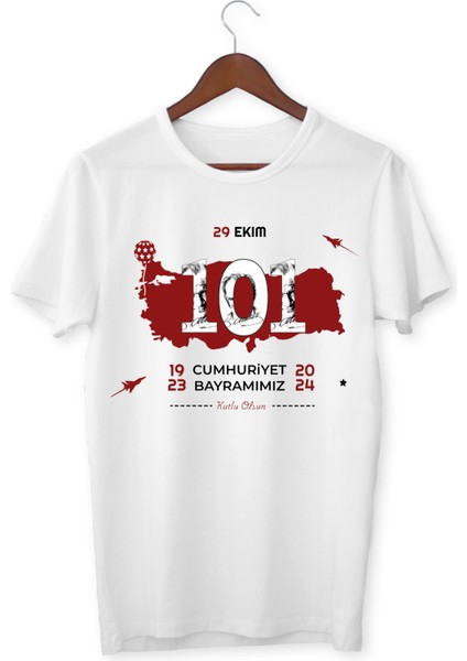 29 Ekim Cumhuriyet Bayramı Tişört 101.YIL T-Shirt