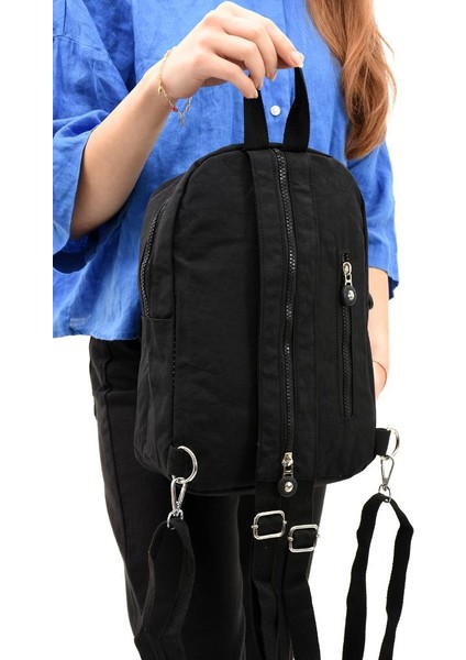 Body Bag Göğüs Çantası Sırt Çantası Çok Cepli Hafif Klinkır Kumaş Bady Bag Çok Cepli 30*22 cm fırsatları