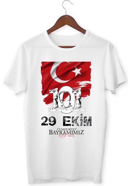 Cumhuriyet Bayram Tişört 101.YIL T-Shirt