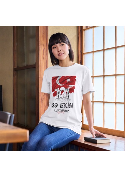 Cumhuriyet Bayram Tişört 101.YIL T-Shirt fiyatları