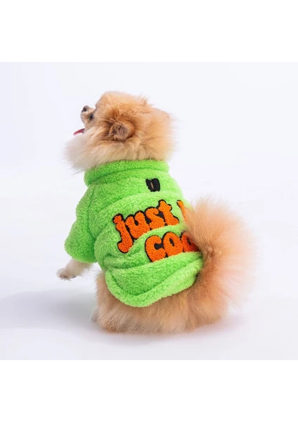 PawStar Yeşil Just Be Cool Küçük ve Orta Irk Sweat