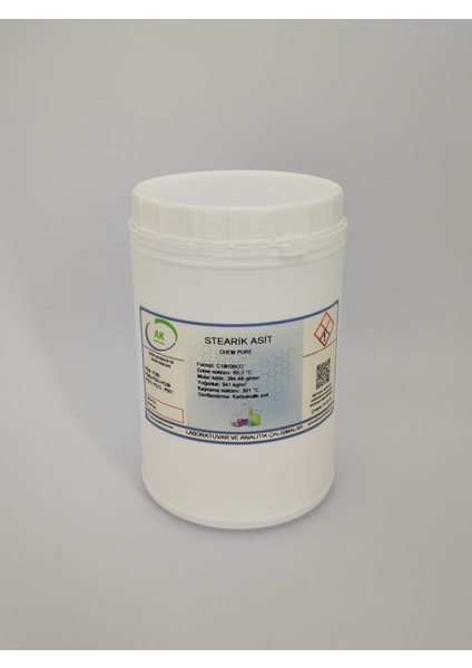 STEARİK ASİT (C18H36O2) CHEM PURE 100 G