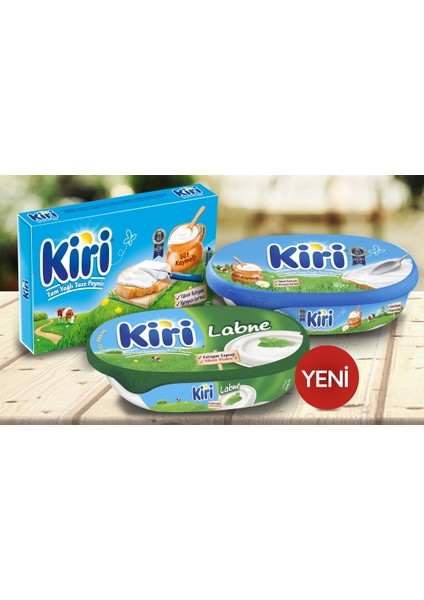 Yeşillik Market 3 Adet Kiri Peynir Krem Tam Yağlı Kiri 150 gr X3