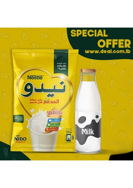 Nido Milk Powder Sut Tozu 350GR Çocuk Için