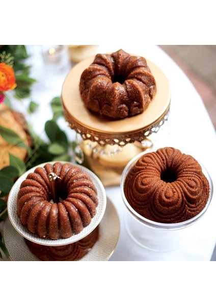 4´lü Bundt Şekilleri Kek Kalıbı