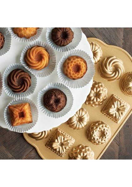 Mini Bundt Şekilleri Kalıbı