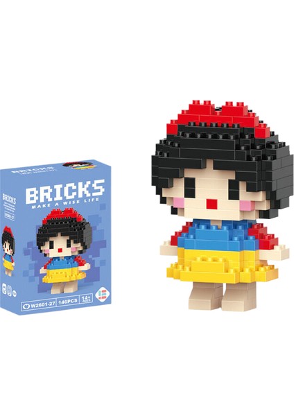 Çocuk Bulmaca Mini Bina Blok Toplama Oyuncak (Yurt Dışından)