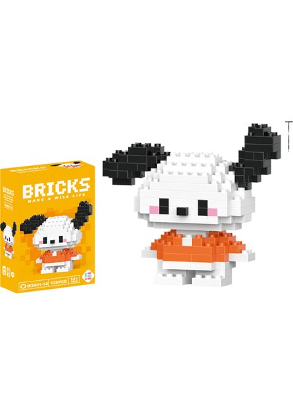 Çocuk Bulmaca Mini Bina Blok Toplama Oyuncak (Yurt Dışından)
