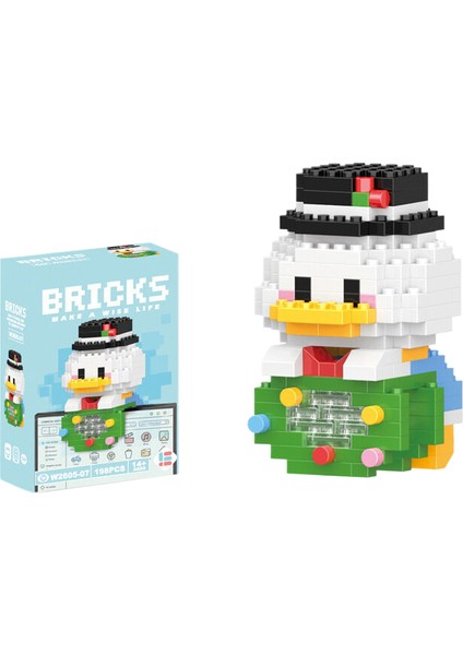 Mini Bina Blok Toplama Oyuncağı (Yurt Dışından)