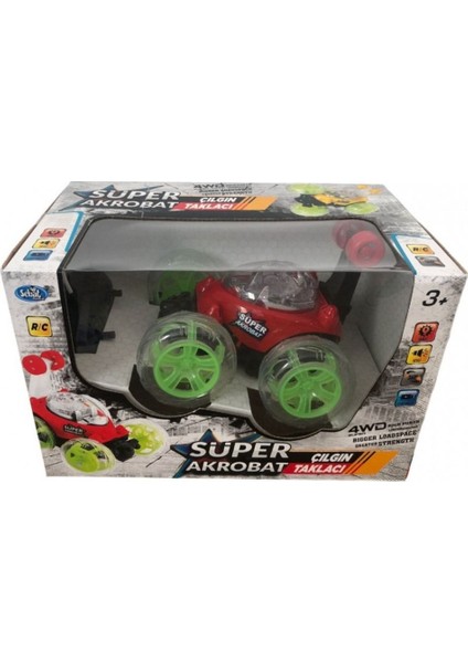Uzaktan Kumandalı Super Akrobat Çılgın Taklacı Araba