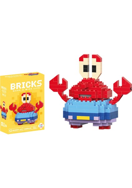 Çocuk Bulmaca Mini Bina Blok Toplama Oyuncak (Yurt Dışından)