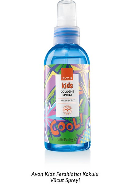 Kids Cool Çocuklar İçin Meyve Kokulu Parfüm Sprey Üçlü Set 150 ml