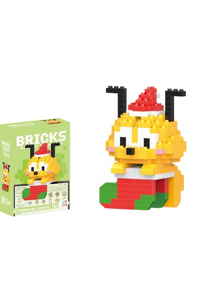 Mini Bina Blok Toplama Oyuncağı (Yurt Dışından)