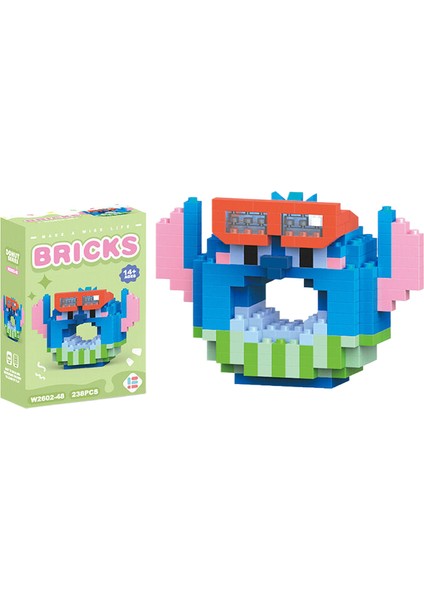 Çocuk Bulmaca Mini Bina Blok Toplama Oyuncak (Yurt Dışından)