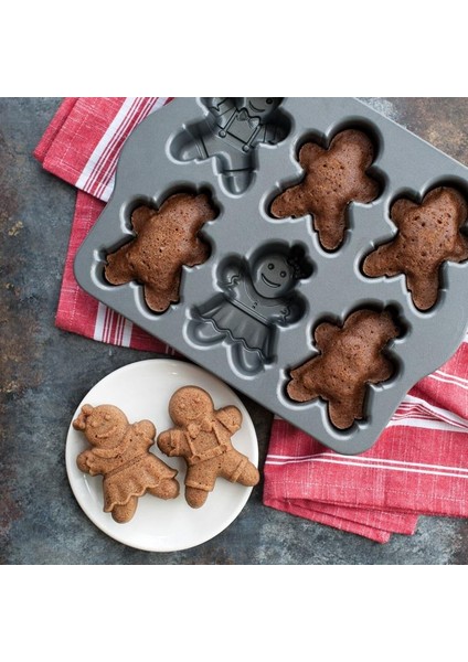 Gingerbread Mini Kek Kalıbı