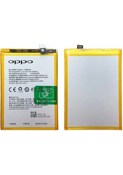 Oppo A9 2020 Batarya Pil Sıfır Orijinal
