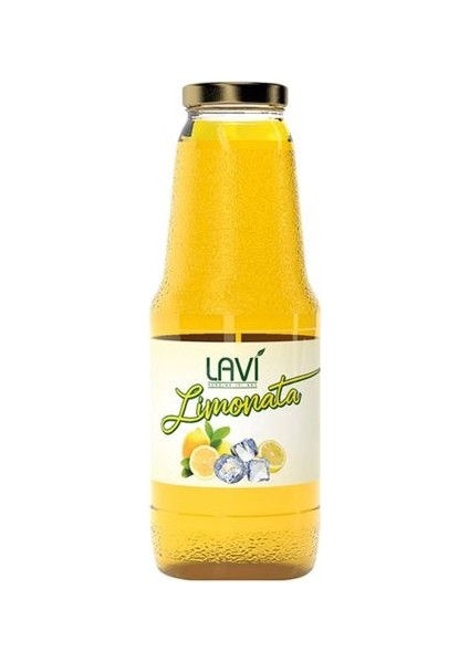 Limonata 1000 ml Cam Şişe x 6 Adet