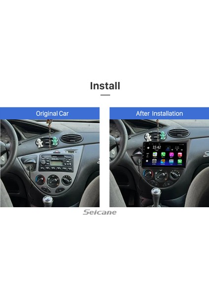 Ford Focus 1998-2005 Multimedya Navigasyon Usb Kamera Carplayer