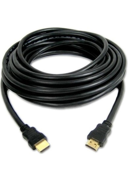 Hdmi Kablosu 5 Metre LCD Laptop Fullhd Ara Bağlantı Erkek-Erkek Tv Kablo