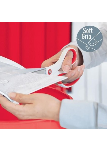 5319 Wow Ofis Makası 205MM Metalik Kırmızı modelleri