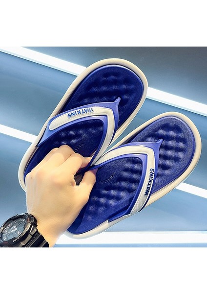Açık Moda Moda Plaj Sandalet Erkek Parmak Arası Terlik (Yurt Dışından)