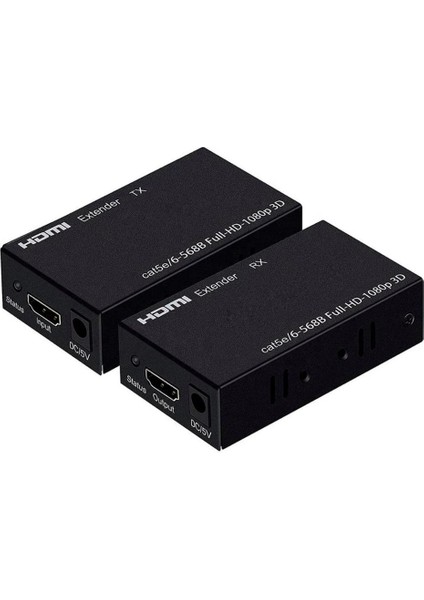 HDTV-60M 1080P Cat5/cat6 60MT HDMI Extender