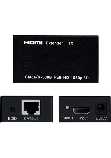 HDTV-60M 1080P Cat5/cat6 60MT HDMI Extender