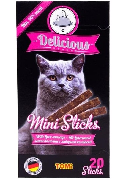 Kedi Mini Stick Sosisli 20X2GR 40GR