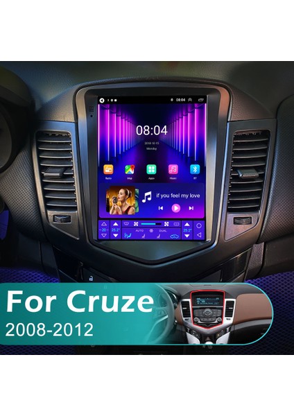 Chevrolet Cruze Tesla 2015+ Multimedya Navigasyon USB Kamera Carplayer