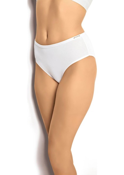 Kadın Beyaz Modal Külot 646
