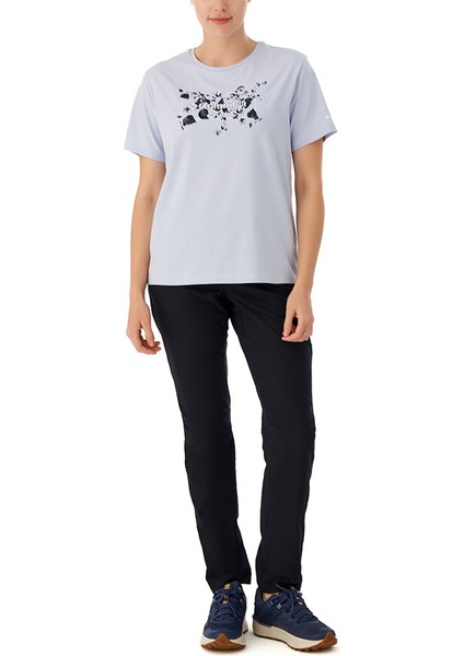 Csc Floral Emblem Kadın Kısa Kollu T-Shirt indirimleri