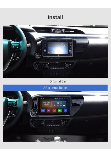 Toyota Hılux 2017+ Multimedya Navigasyon Usb Kamera Carplayer