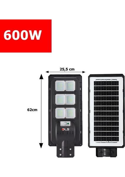 SLR-LD600 Güneş Enerjili Solar Dls Bahçe Çevre Lambası