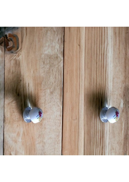 Porselen Kulp Çiçekli Düğme Mobilya Mutfak Dolabı Kapak Kulpu Kulbu Çekmece Dolap Kulpları indirimleri