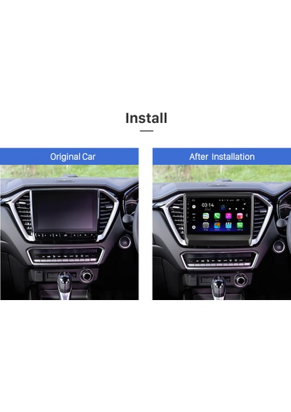 Isuzu D-Max 2020+ Multimedya Navigasyon USB Kamera Carplayer 4 Ram