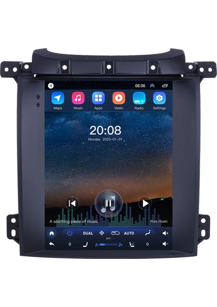 Kıa Sorento Low 2004-2008 Multimedya Navigasyon USB Kamera Carplayer 4 Ram