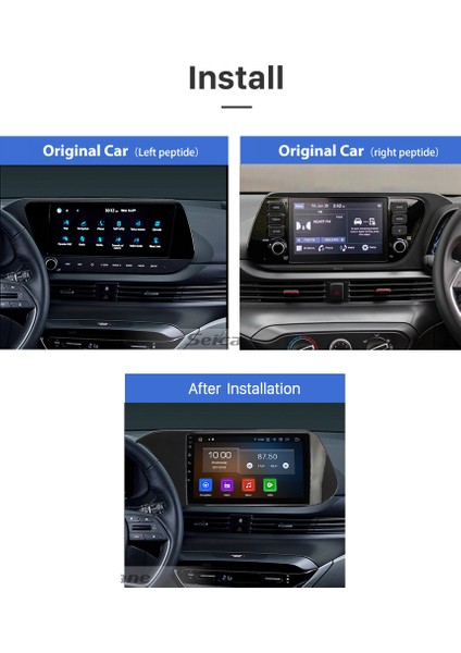 Hyundaı I20 2012+ Multimedya Navigasyon USB Kamera Carplayer 4 Ram