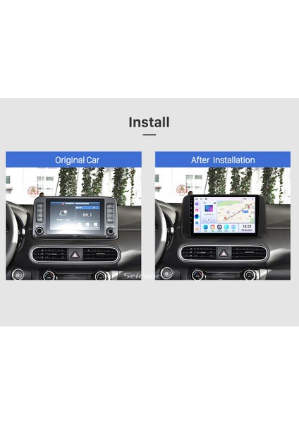 Hyundaı Tucson 2018+ Multimedya Navigasyon USB Kamera Carplayer 4 Ram