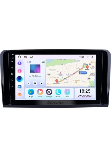 Mercedes ml 2006-2012 Multimedya Navigasyon USB Kamera Carplayer 4 Ram