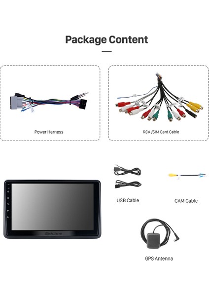 Honda Cıty 2020+ Multimedya Navigasyon USB Kamera Carplayer 4 Ram
