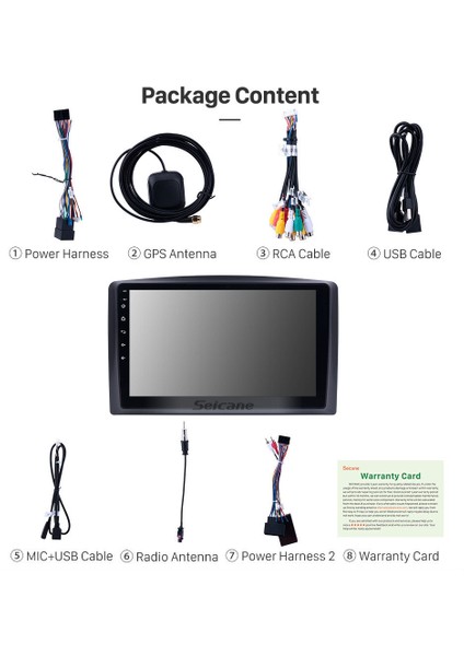 Mercedes Benz Vıto 2014-2018 Multimedya Navigasyon USB Kamera Carplayer 4 Ram