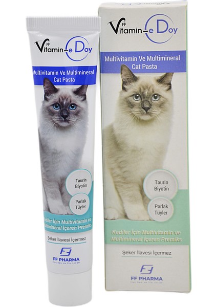 Ff Vitaminedoy Cat Multivitamin ve Multimineral Pasta