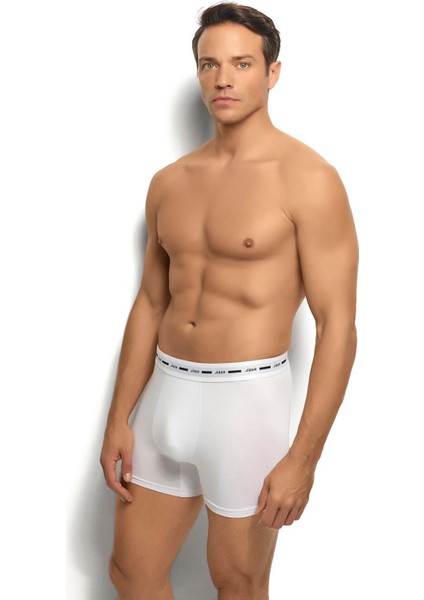 Erkek Bambu Beyaz 3'lü Boxer 282 fiyatları