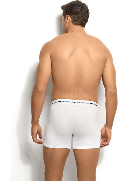 Erkek Bambu Beyaz 3'lü Boxer 282 modelleri