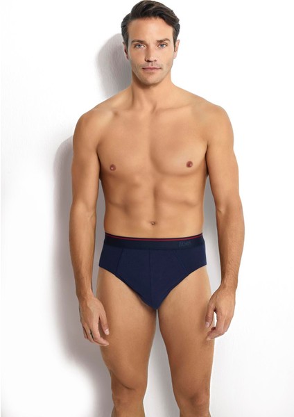 Erkek Lacivert Slip 3'lü Külot 150